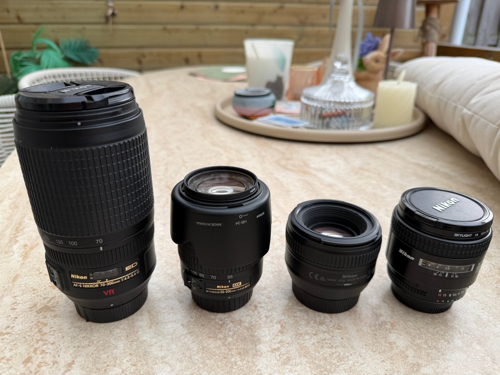 5x Nikon lenzen 1x Tamron lens, Ophalen of Verzenden, Zo goed als nieuw, Telelens