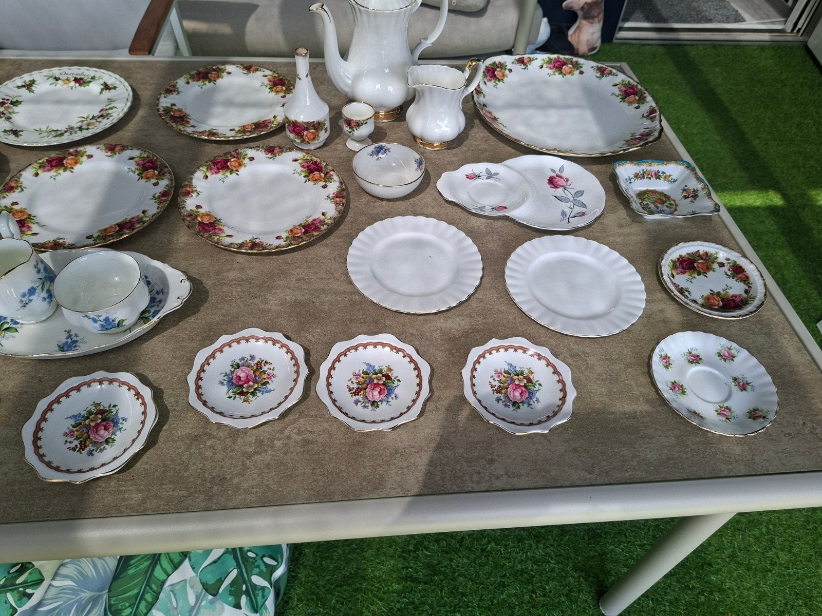 Uitgebreid  Servies Royal albert, Ophalen, Gebruikt, Vintage, Royal Albert