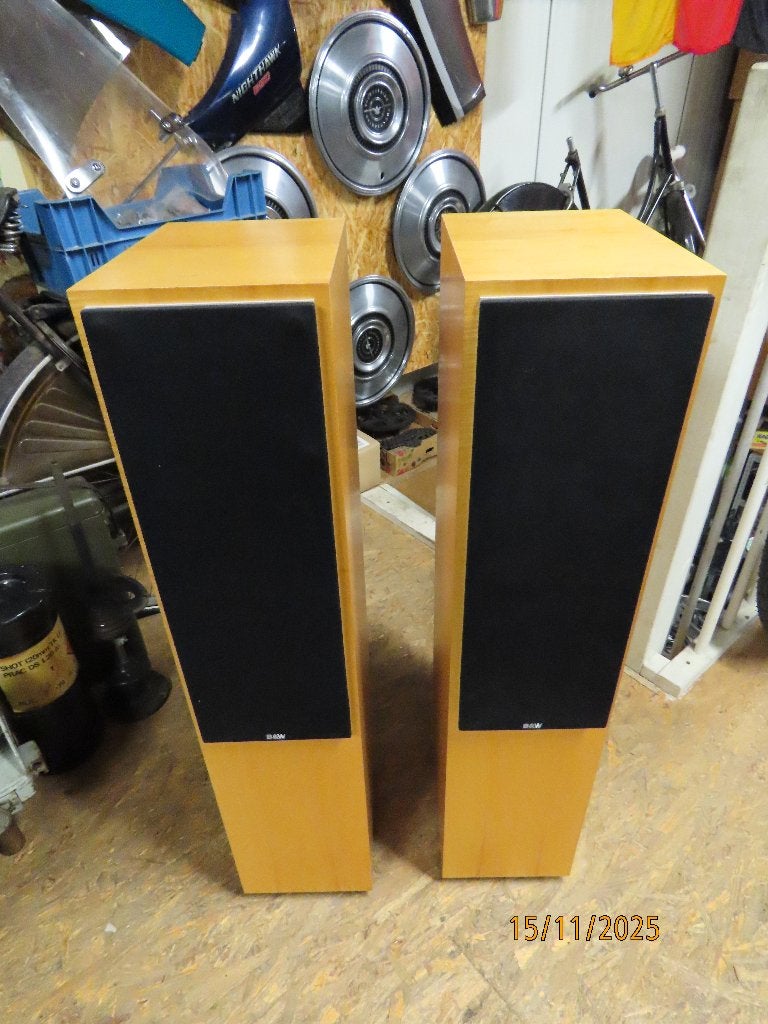 Set B&W boxen box L&R CM4 met defecten, Audio, Tv en Foto, Luidsprekers, Ophalen, Vloerstaande luidspreker, 120 tot 150 watt, Bowers & Wilkins (B&W)