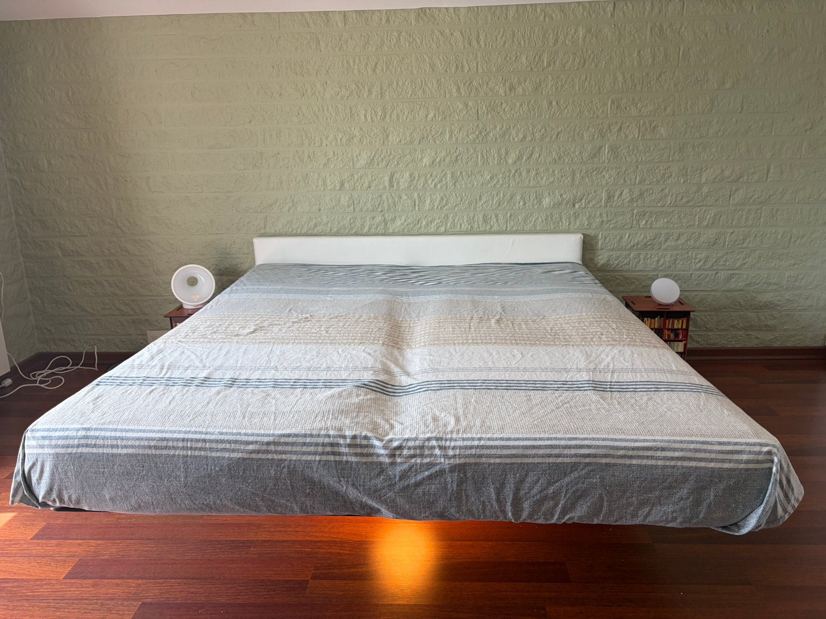 Topdesign Daniele Lago - Fluttua zwevend bed met verlichting, Ophalen, Gebruikt, Tweepersoons, Design