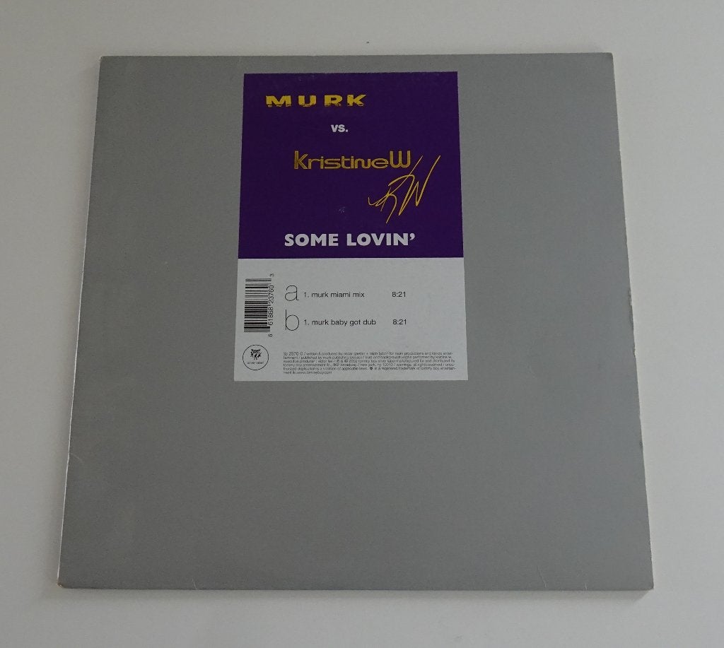 MURK vs. KristineW - Some Lovin' -- House Vinyl 2002, Ophalen, Zo goed als nieuw, 12 inch
