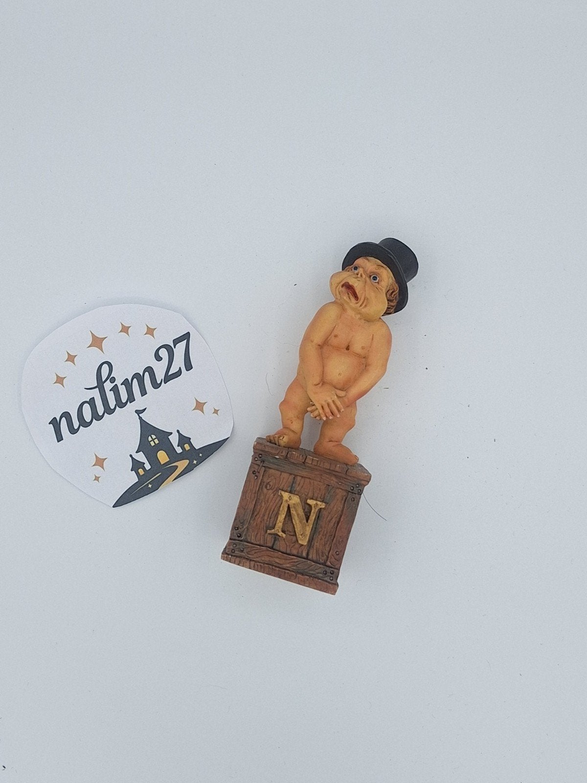 efteling laven letter N, Ophalen of Verzenden, Zo goed als nieuw, Beeldje of Poppetje