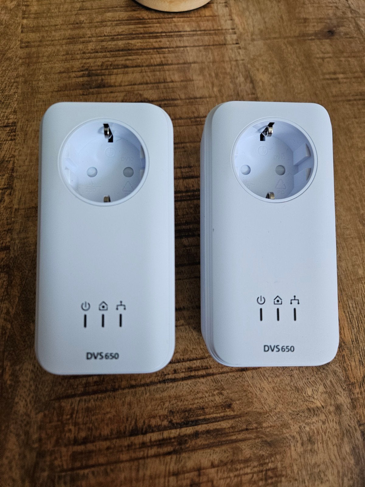 Set van 2 Devolo DVS 650 Powerline adapters., Ophalen of Verzenden