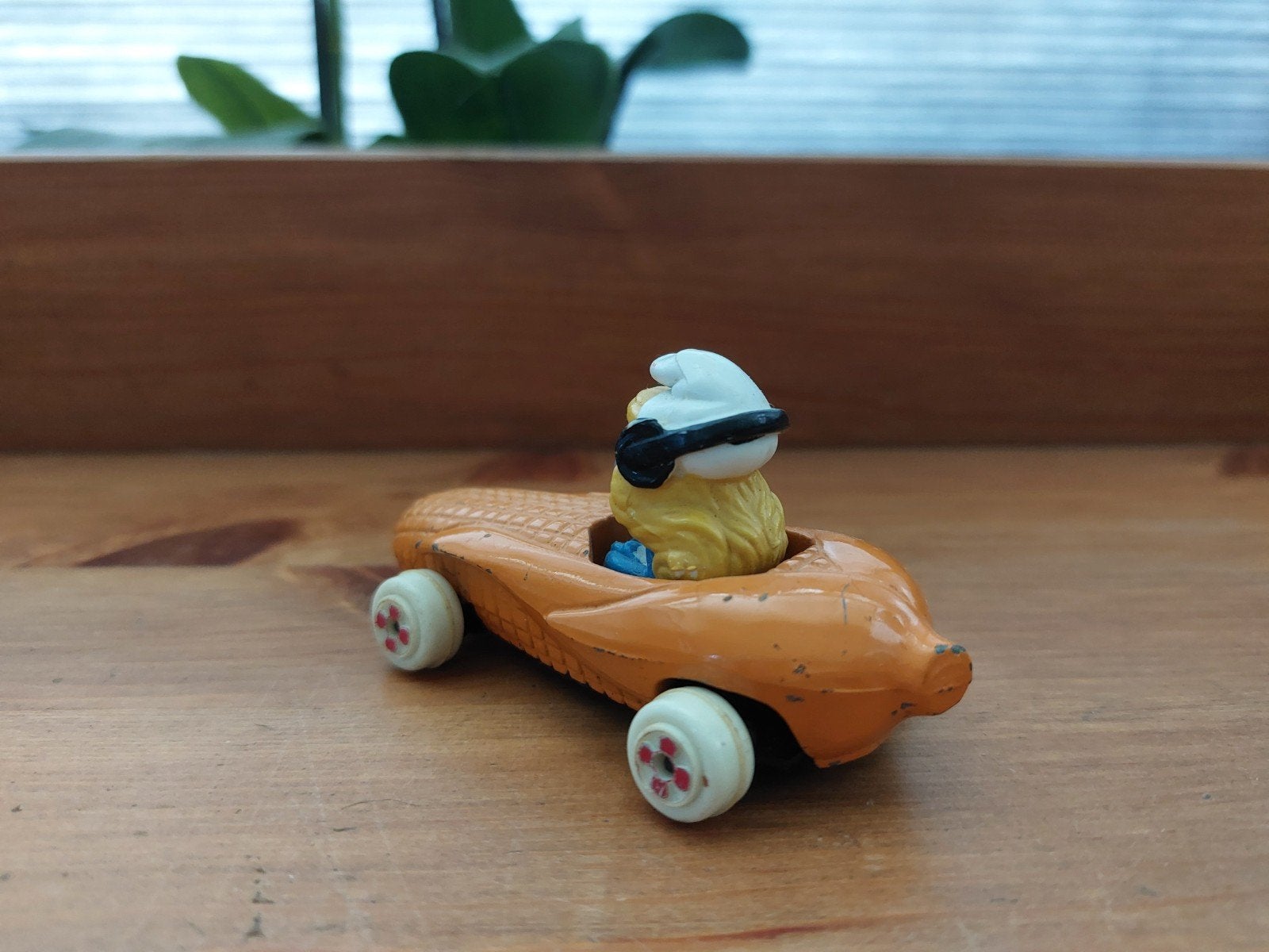 Smurfin in auto ESCI De Smurfen, Ophalen of Verzenden