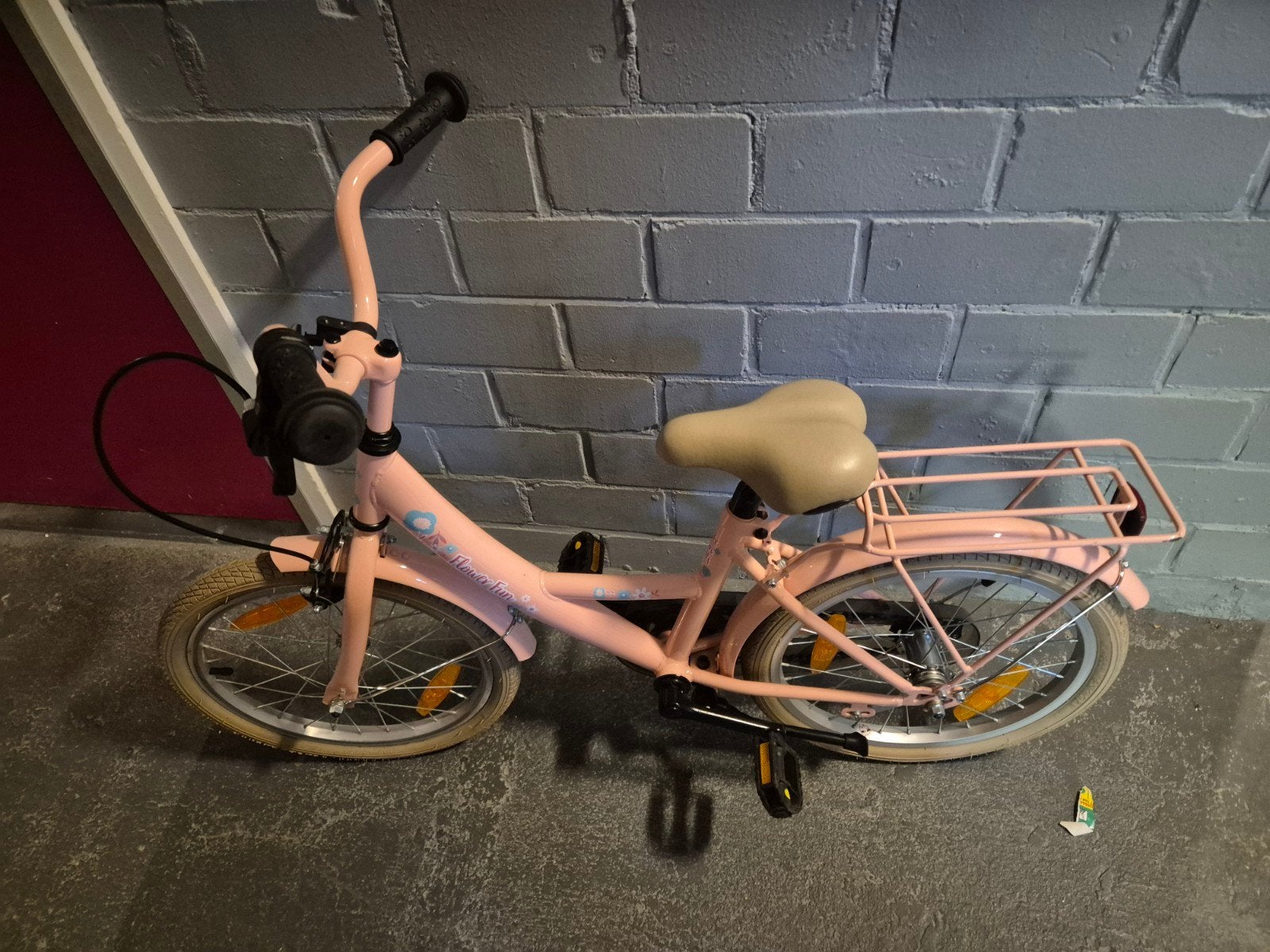 meisjes fiets 4 tot en met 7 jaar, Ophalen