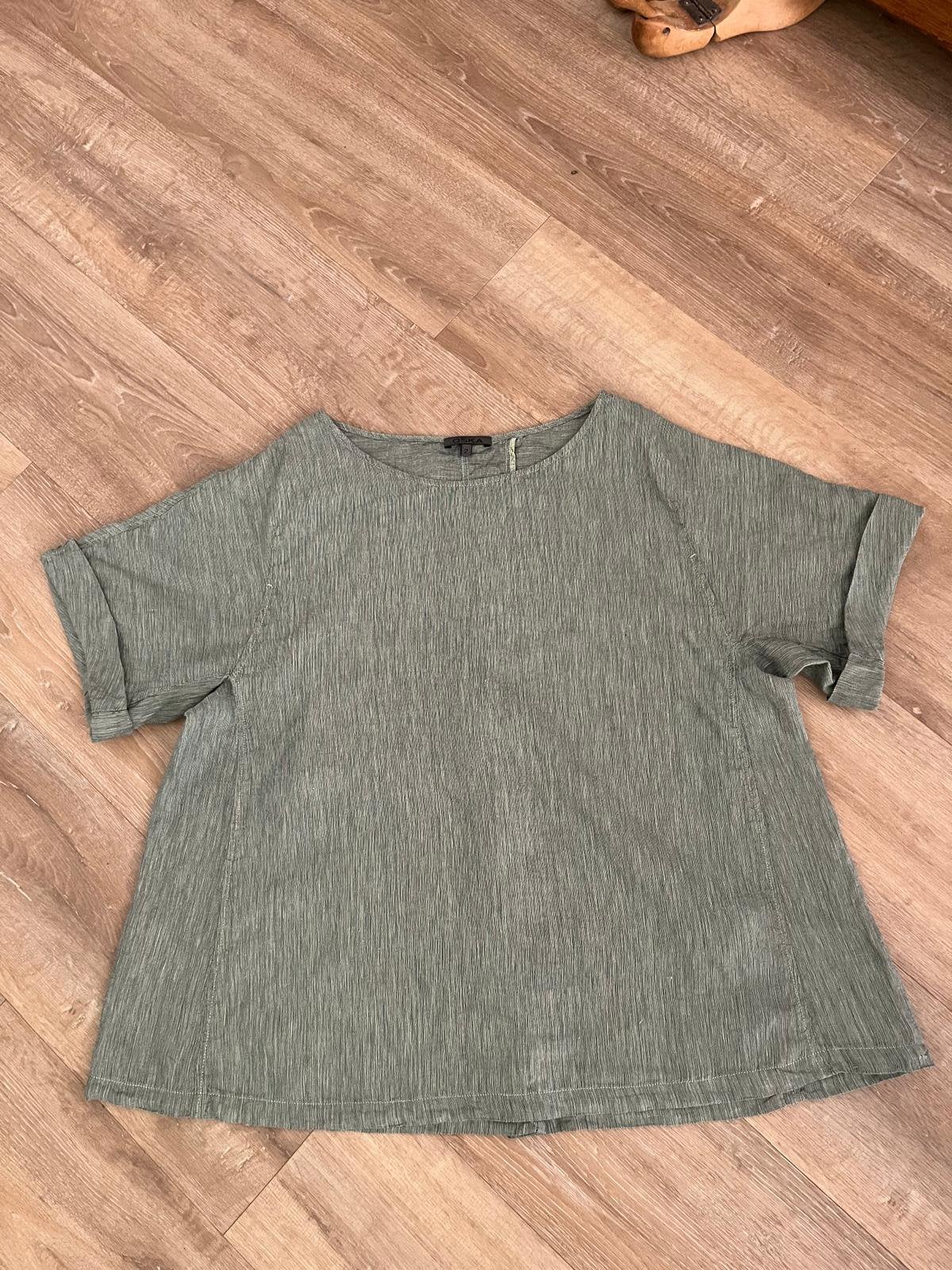 Oska blouse maat 2, Kleding | Dames, Verzenden, Maat 42/44 (L), Zo goed als nieuw, Korte mouw