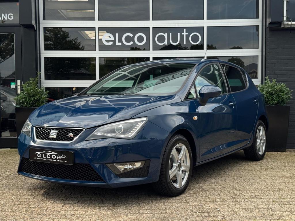SEAT Ibiza 1.0 EcoTSI FR Connect, Stof, Gebruikt, Zwart, Blauw
