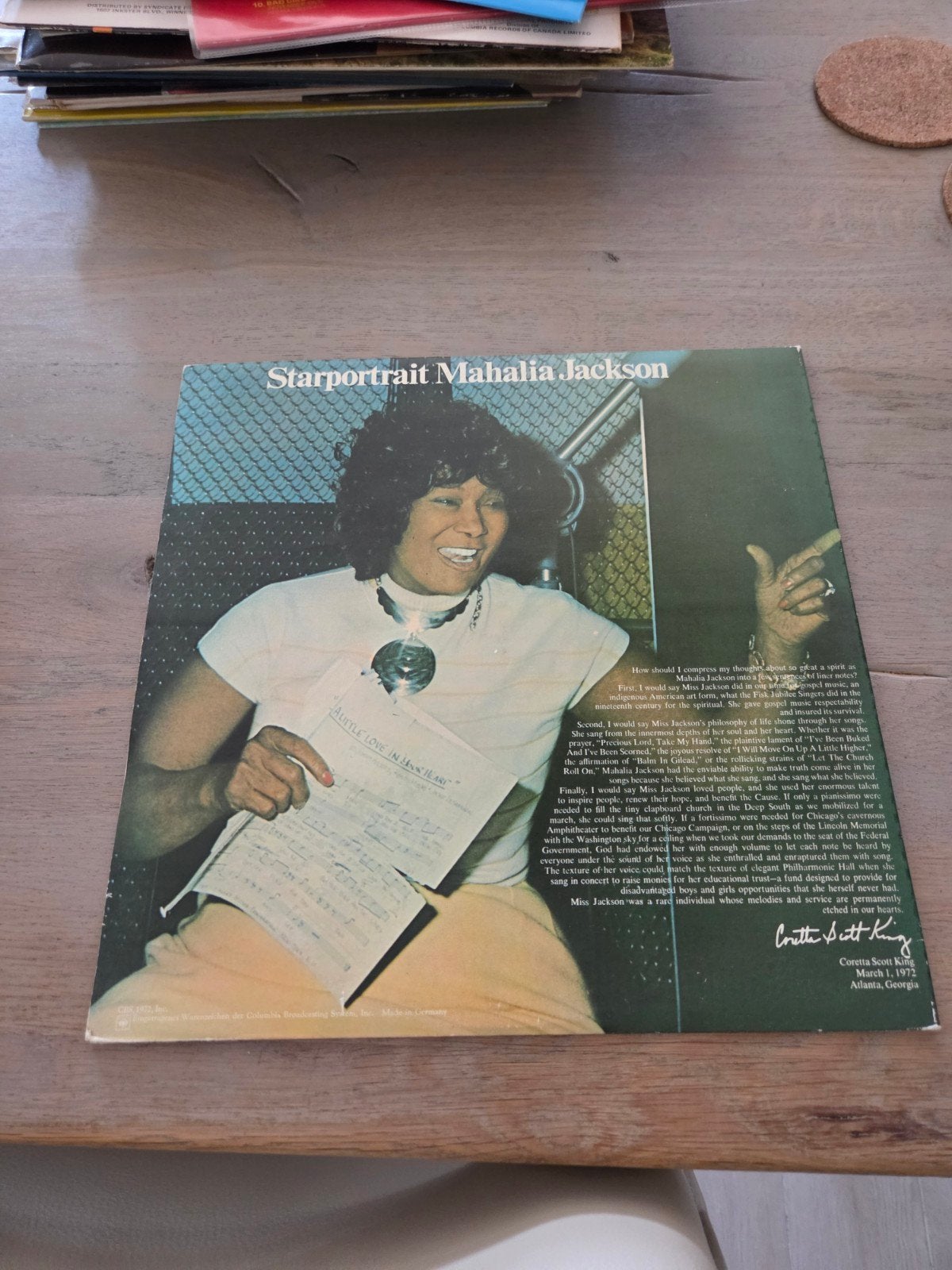 Mahalia Jackson - Starportrait LP (Gospel), Ophalen of Verzenden, Gebruikt, Gospel, Album