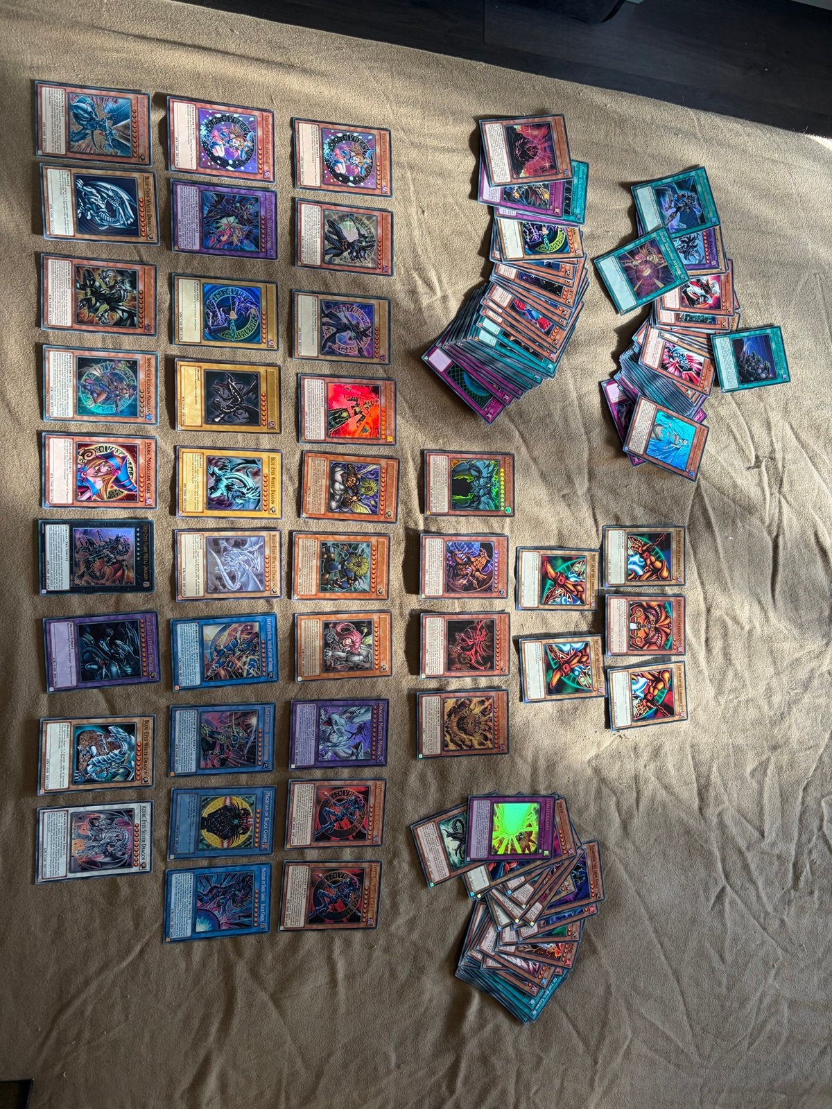 Grote Yu-Gi-Oh! Kaartencollectie - Zeldzame Kaarten Inbegrep, Ophalen of Verzenden, Gebruikt