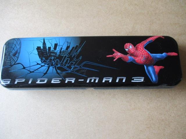 adv11047 spiderman pennendoosje, Ophalen, Overige figuren, Gebruikt, Overige typen