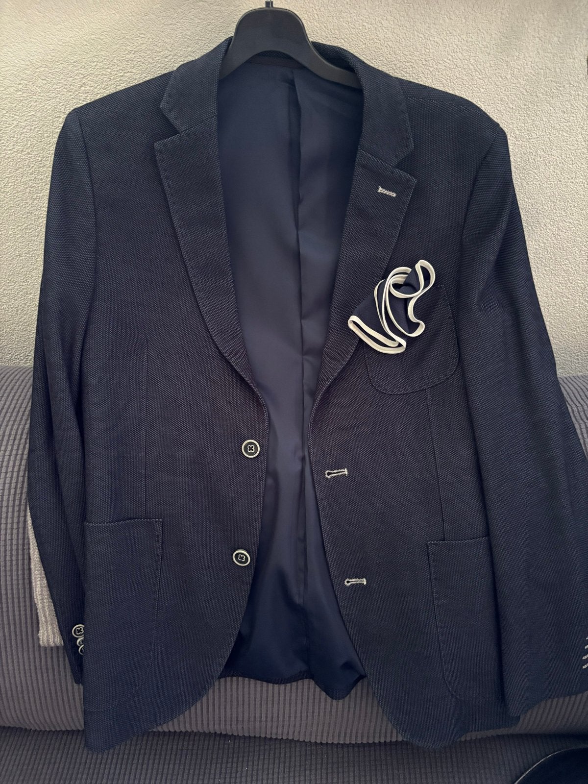 Stijlvol colbert van Blue Industry, maat M, Kleding | Heren, Kostuums en Colberts, Ophalen of Verzenden, Zo goed als nieuw, Maat 48/50 (M)