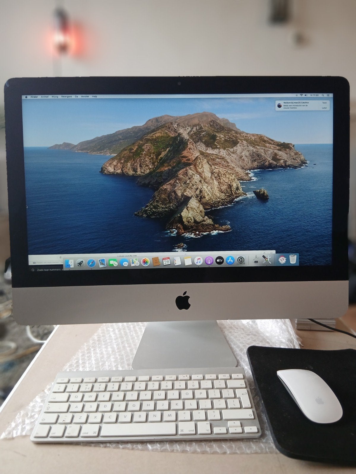 Imac 21,5 inch.Late 2013, I3, 8GB, 256GB, 2.75GHz,, Ophalen, IMac, 2 tot 3 Ghz