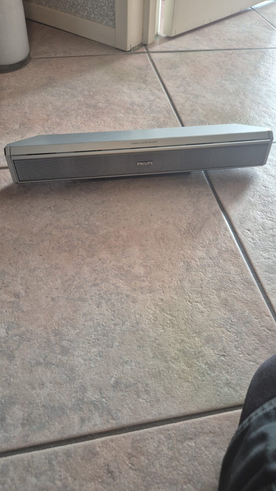 Home cinema set van center speaker en 2 boxen., Ophalen, Zo goed als nieuw, Philips, Overige spelers