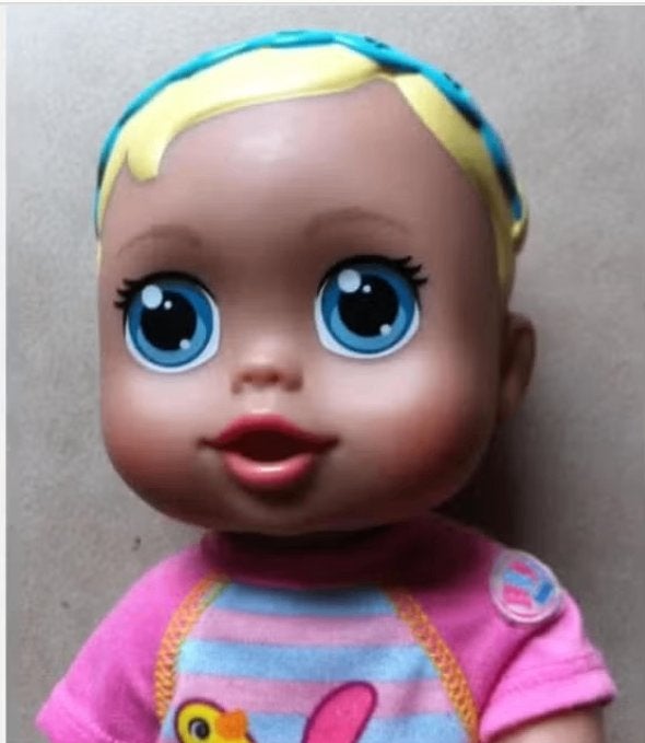 Babypop Zaph Creation Lengte 35 cm, Kinderen en Baby's, Ophalen of Verzenden, Zo goed als nieuw, Babypop