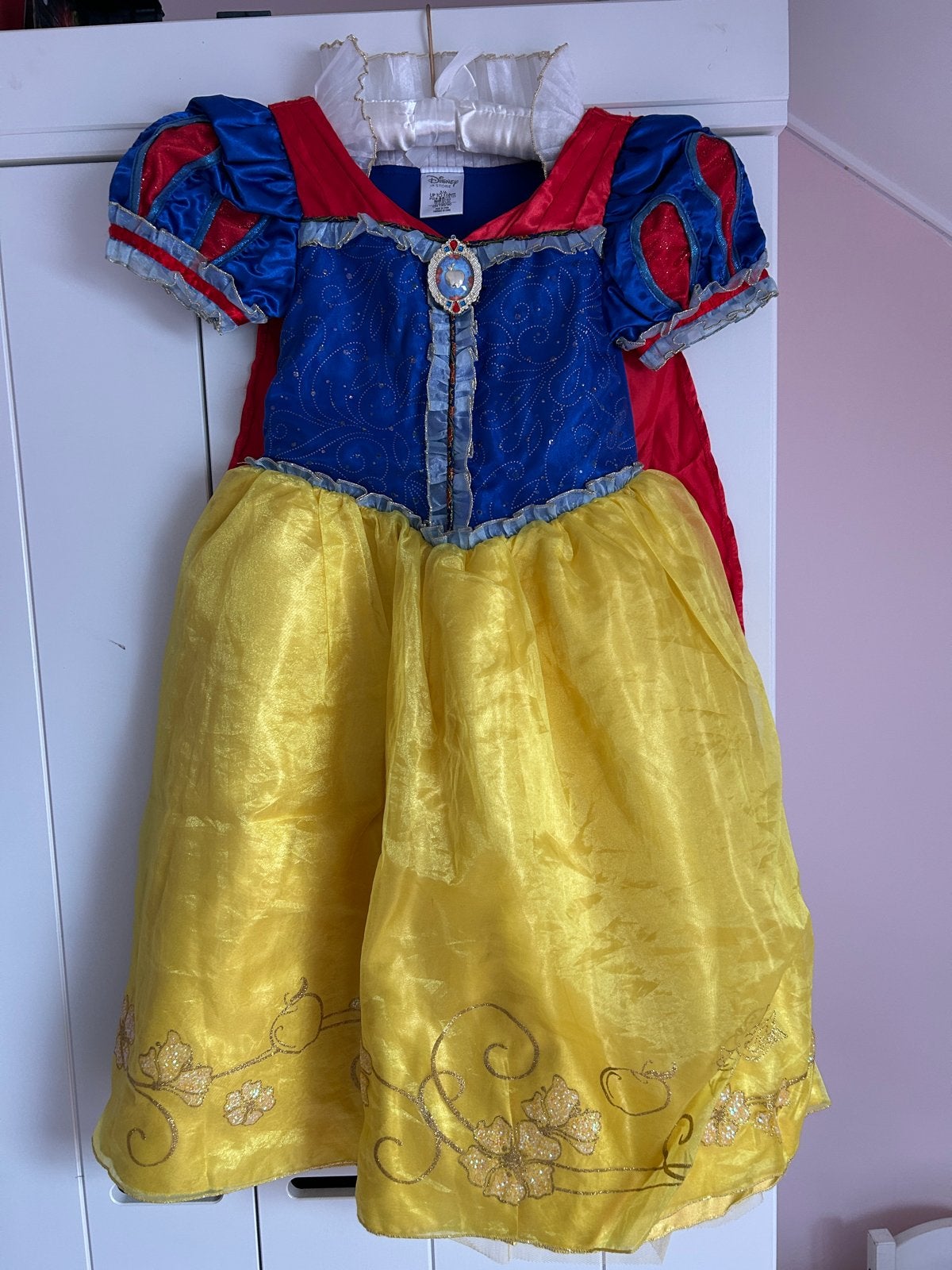 Sneeuwwitje jurk Disney Store - Maat 110-116, Ophalen of Verzenden, Zo goed als nieuw, 110 t/m 116, Meisje