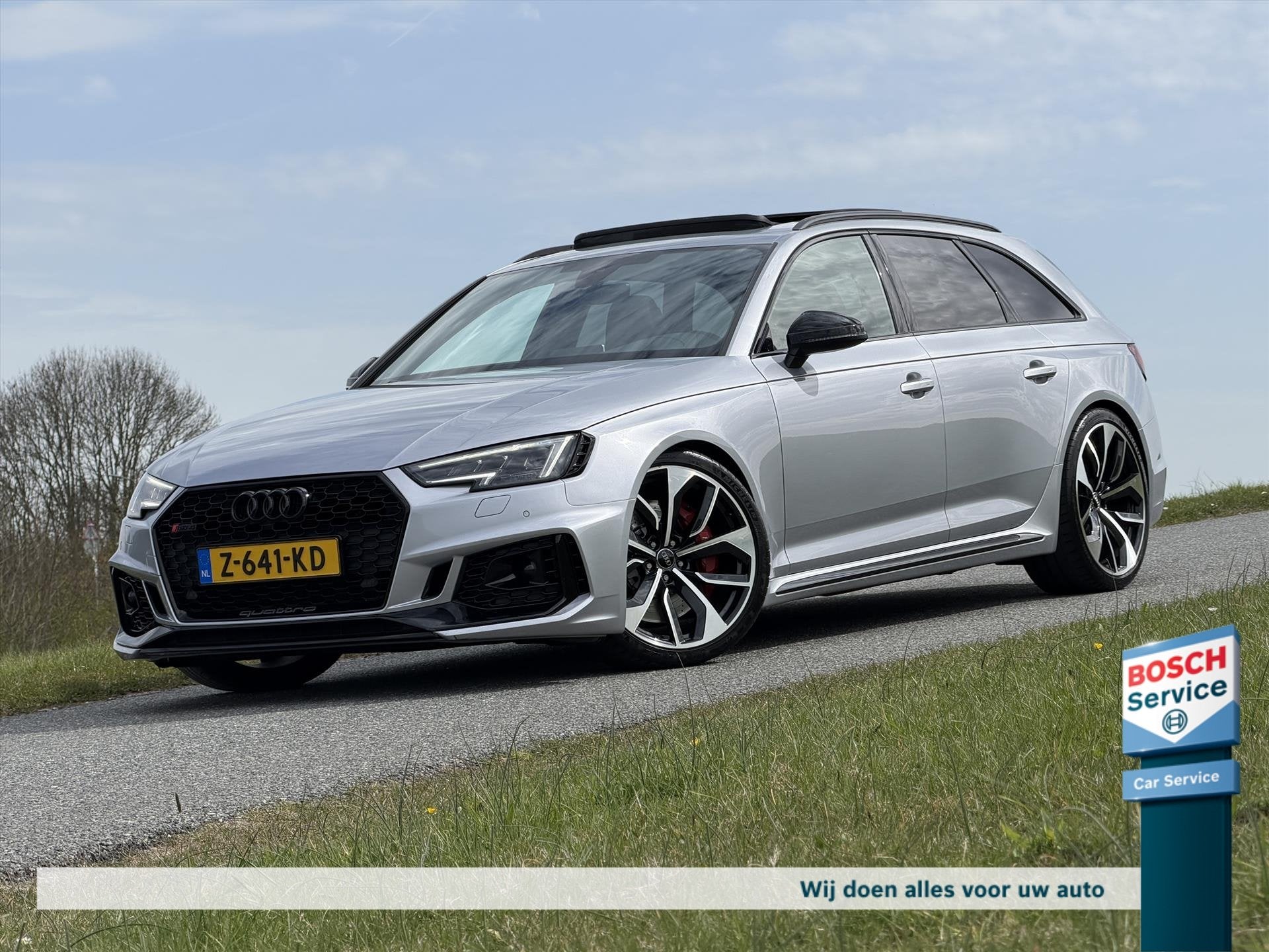 Audi Rs4 - Avant 2.9 TFSI Quattro 520PK / Pano / B&O / Schaa, Auto's, Audi, Automaat, Euro 6, Vierwielaandrijving, 450 pk