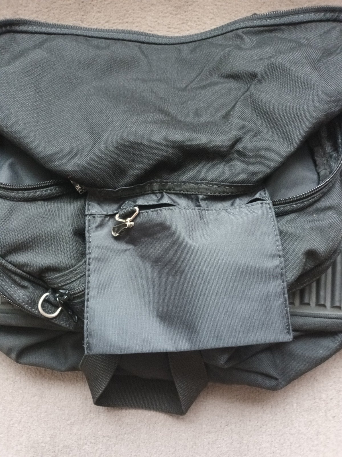 Mandarina Duck Vintage Reistas Jaren '90 incl toilettassen, 30 cm of meer, Zwart, Minder dan 35 cm, Ophalen of Verzenden