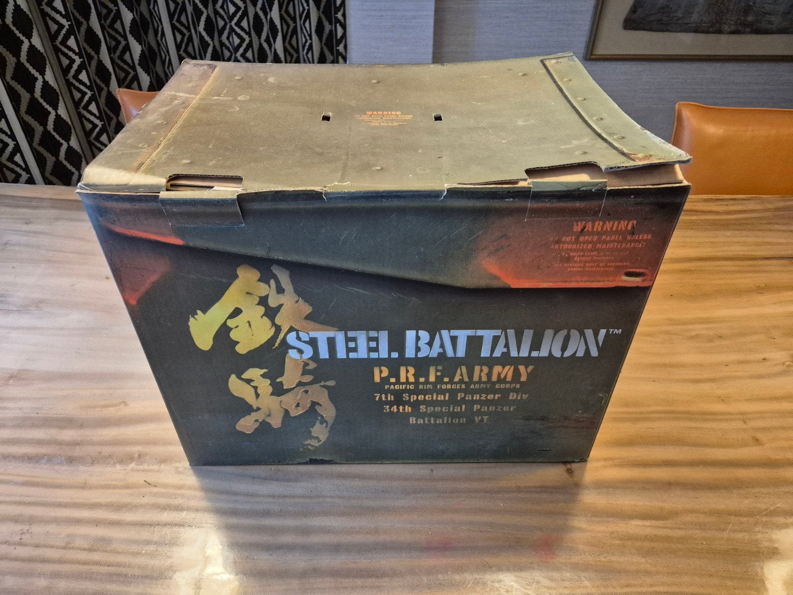 Steel Battalion 1e edition! (excl. game en pedalen), Spelcomputers en Games, Spelcomputers | Xbox Original, Ophalen, Gebruikt