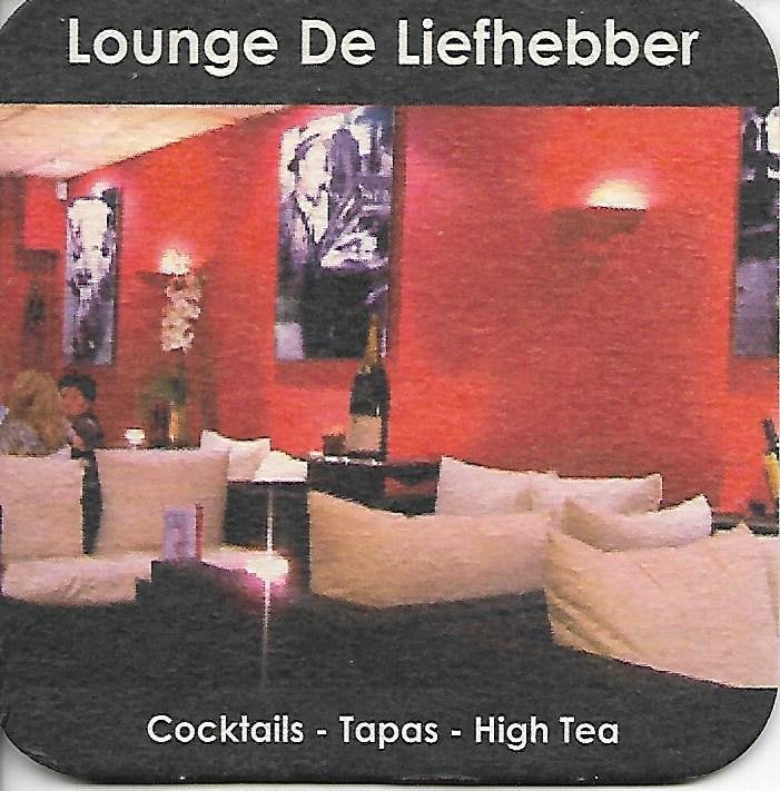 Bierviltje - Lounge de Liefhebber, Ophalen of Verzenden, Gebruikt, Viltje(s), Overige merken