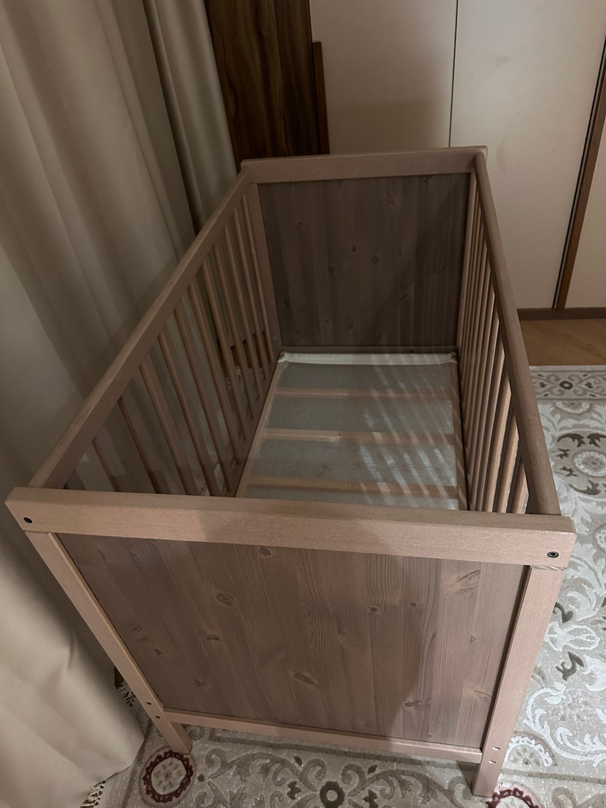 Babybed, Ophalen, Zo goed als nieuw, Minder dan 140 cm, Minder dan 70 cm