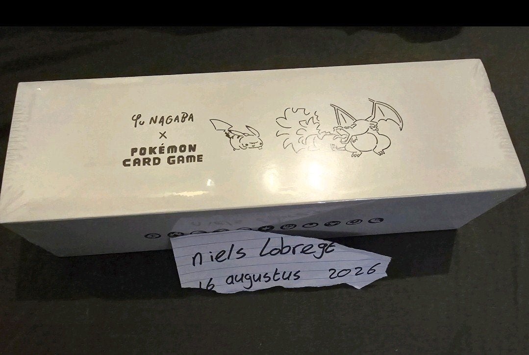pokemon yu nagaba box + promo 208 s-p, Ophalen of Verzenden, Nieuw, Boosterbox, Foil