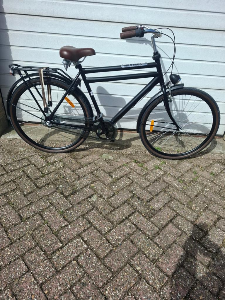Popal Herenfiets Stadsfiets, Ophalen of Verzenden, Zo goed als nieuw, Minder dan 10 versnellingen, Overige merken