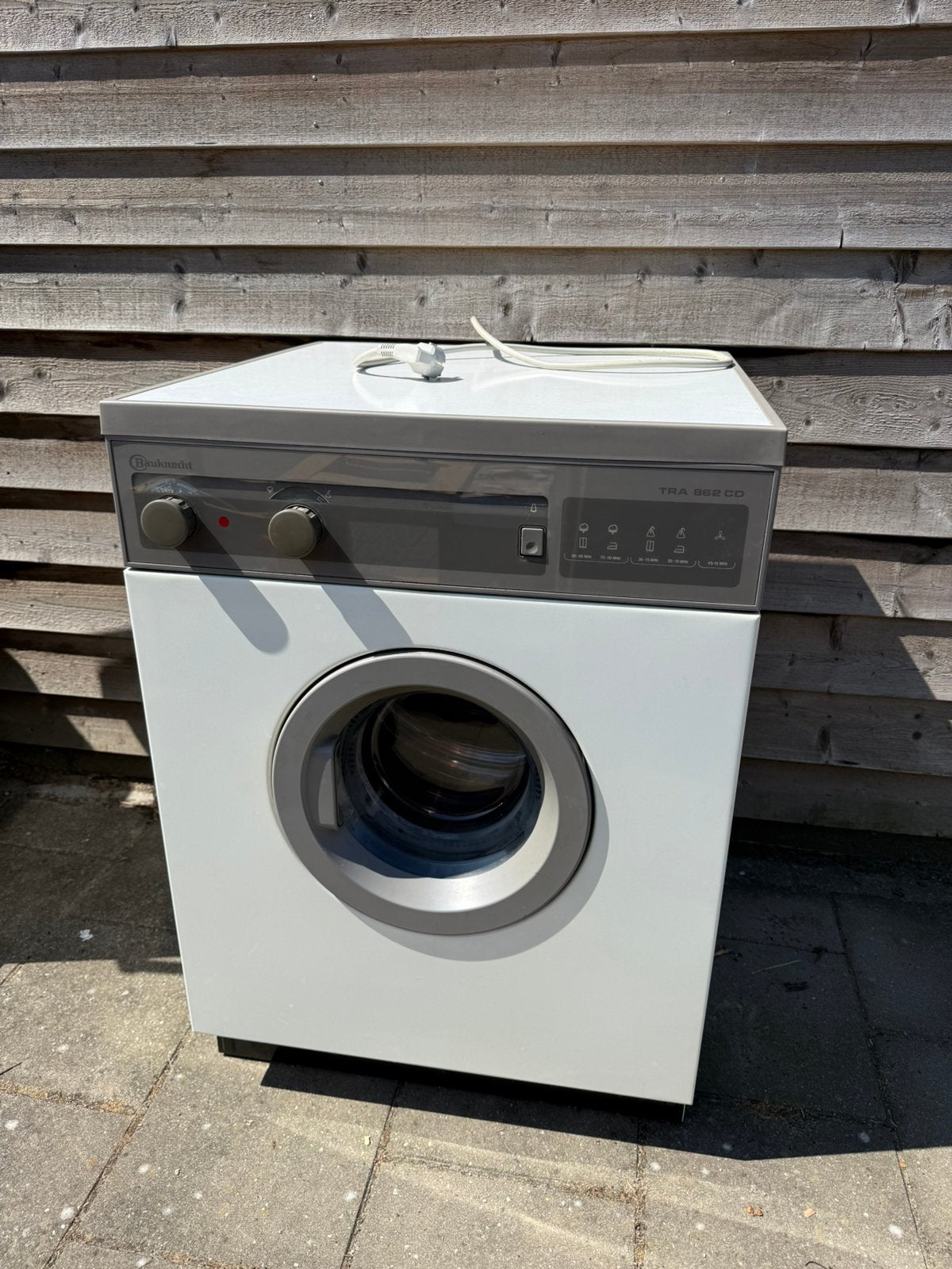 bauknecht tra 862 cd droger, Ophalen, Gebruikt, 85 tot 90 cm