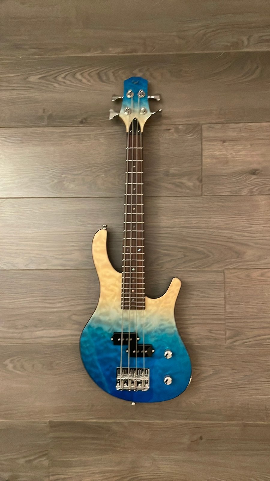 Flight Mini Bass, Muziek en Instrumenten, Snaarinstrumenten | Gitaren | Bas, Ophalen of Verzenden, Zo goed als nieuw, Elektrisch