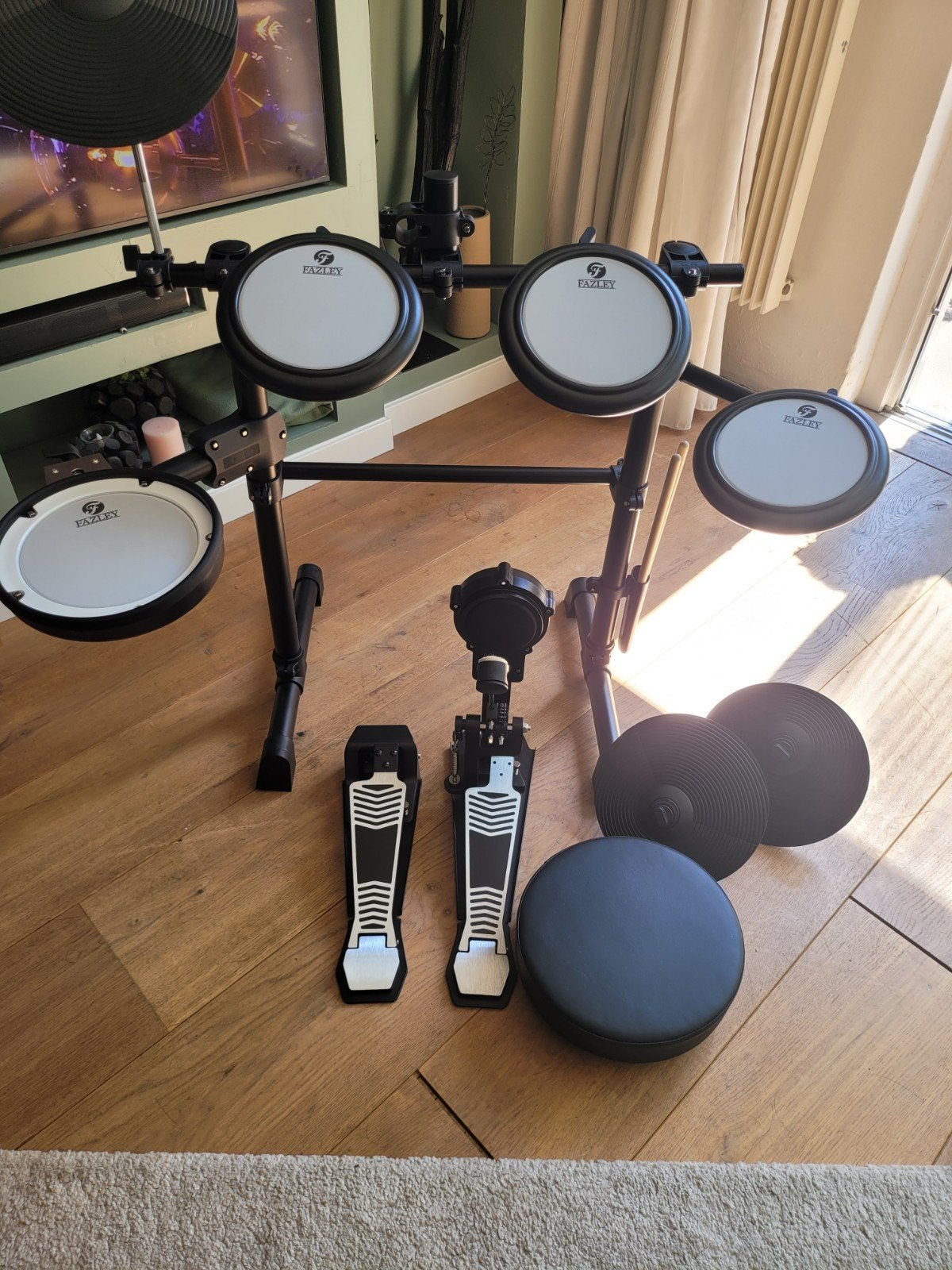 Elektronisch drumstel - Ideaal voor beginners, Muziek en Instrumenten, Ophalen, Zo goed als nieuw, Overige merken, Elektronisch