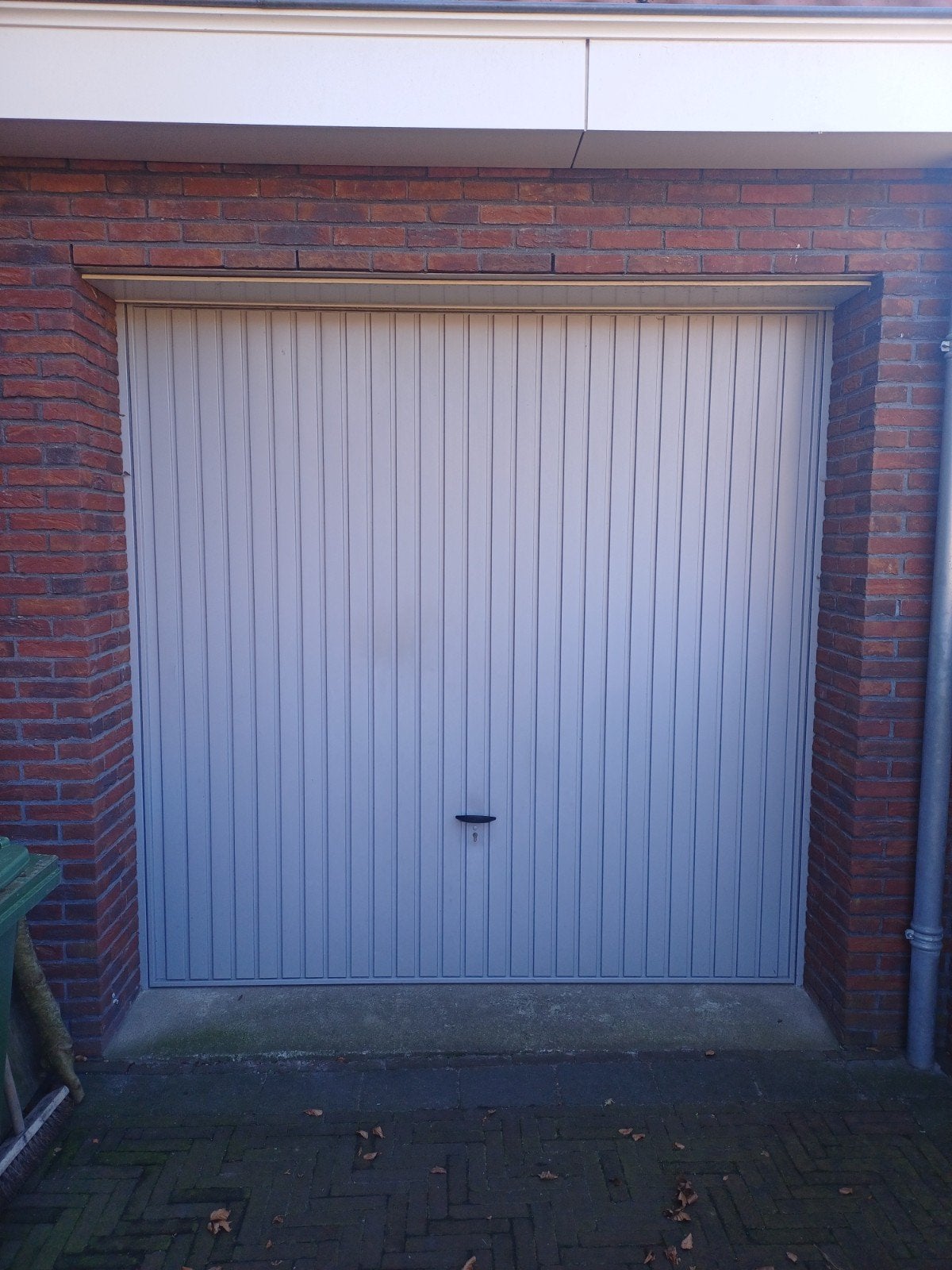 garagedeur te koop 237x237cm, Ophalen, Garagedeur, Zo goed als nieuw, Schuifdeur