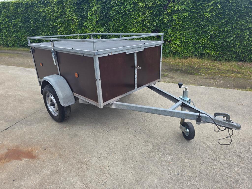 Bagage /gereedschapwagen 175 x 125 en 50 hoog, Ophalen of Verzenden, Gebruikt