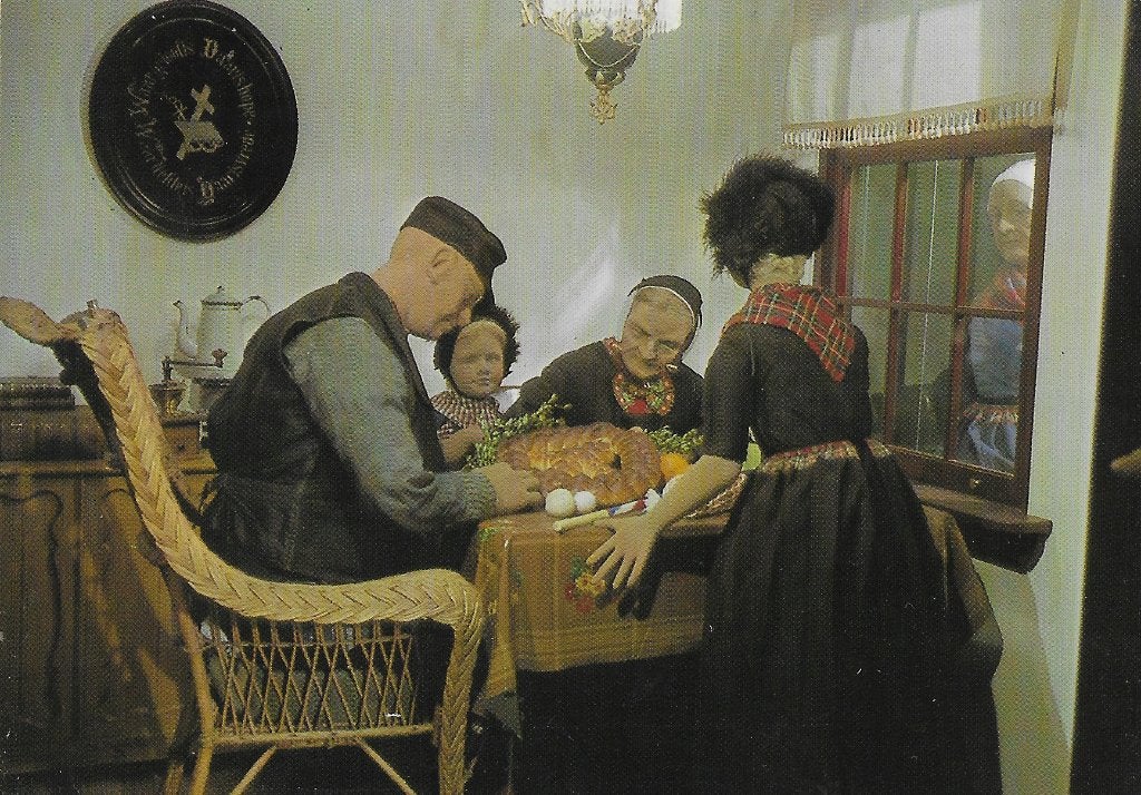 Noord Veluwe Palmpaastakken Ongelopen Ansichtkaart ( 1615 ), Ophalen of Verzenden, 1980 tot heden, Ongelopen, Gelderland