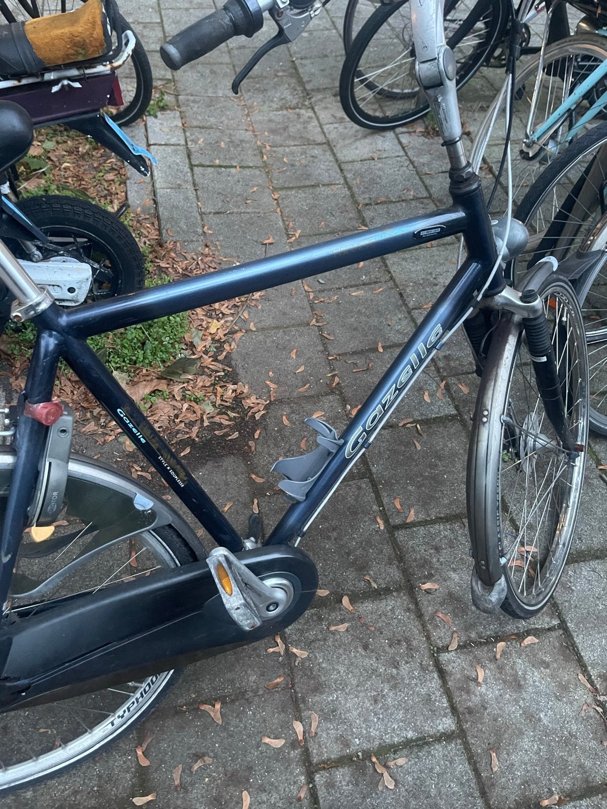 Gazelle herenfiets tekoop MOET WEG!, Fietsen en Brommers, Ophalen, Gebruikt, Velgrem, Versnellingen