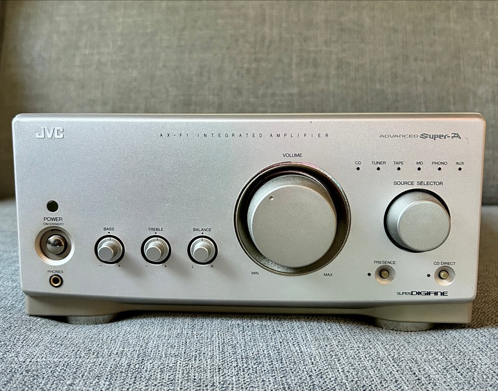 JVC AX-F1GD Versterker met Tannoy Mercury M20 Speakers, Ophalen, Gebruikt, JVC, 60 tot 120 watt