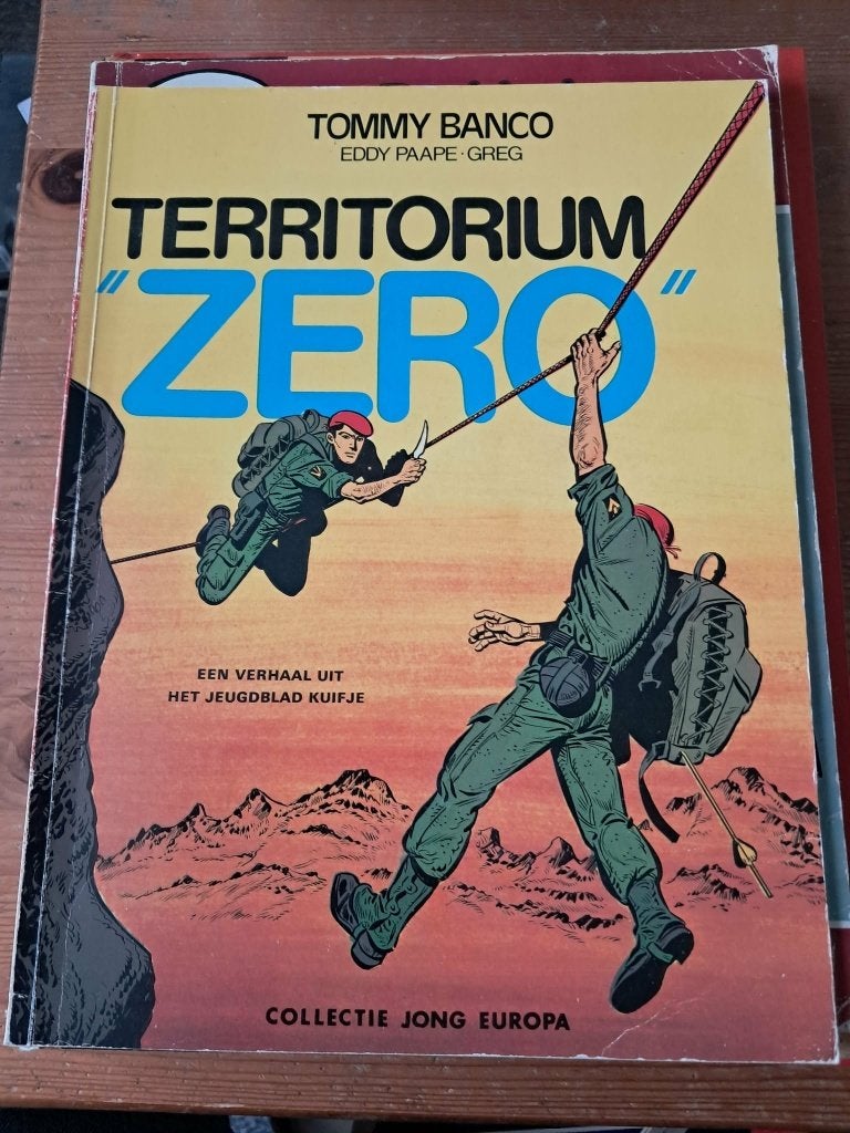 Tommy banco, Boeken, Eén stripboek, Eddy Paape-Greg, Ophalen, Gelezen