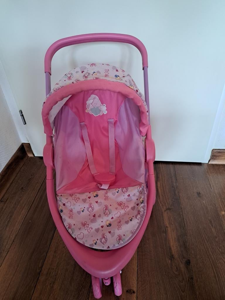 Baby Born poppenwagen roze, Kinderen en Baby's, Speelgoed | Poppen, Ophalen, Gebruikt, Babypop