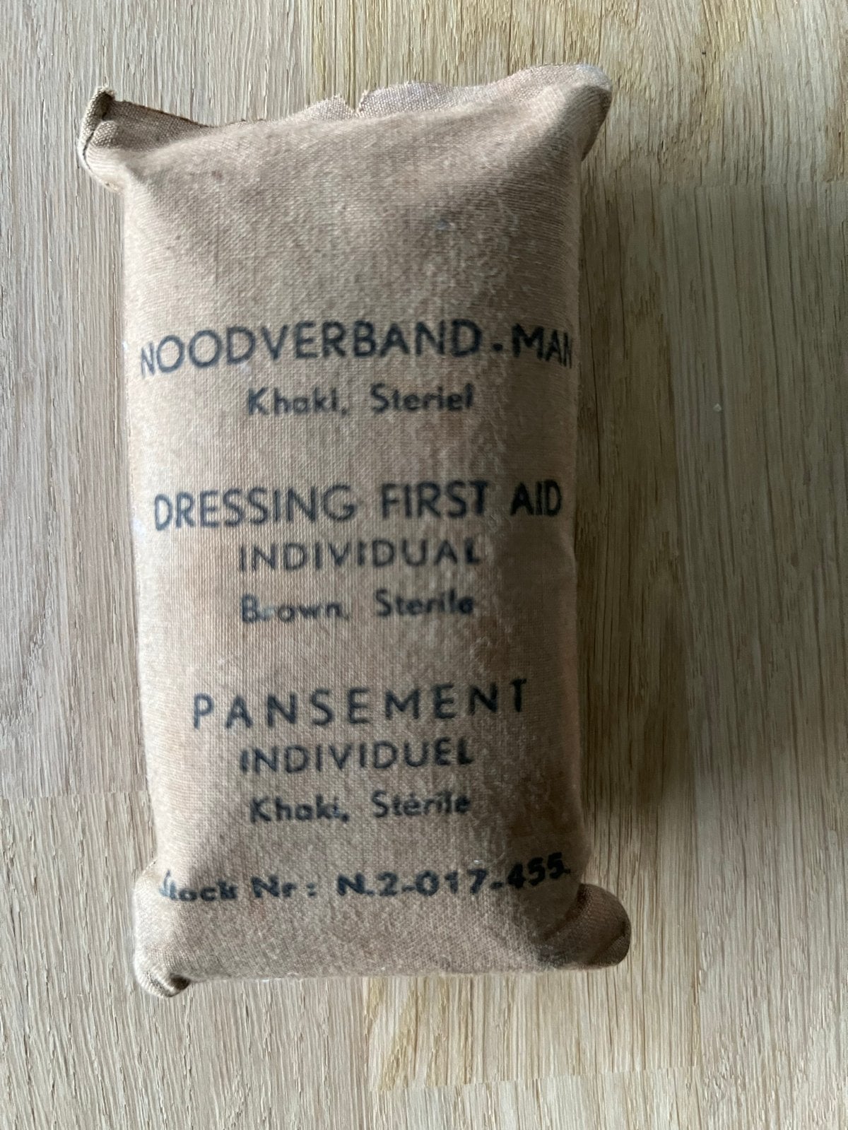 Noodverband - Individueel Steriel Verband, Verzamelen, Ophalen of Verzenden, Overige soorten, Nederland, Overige typen