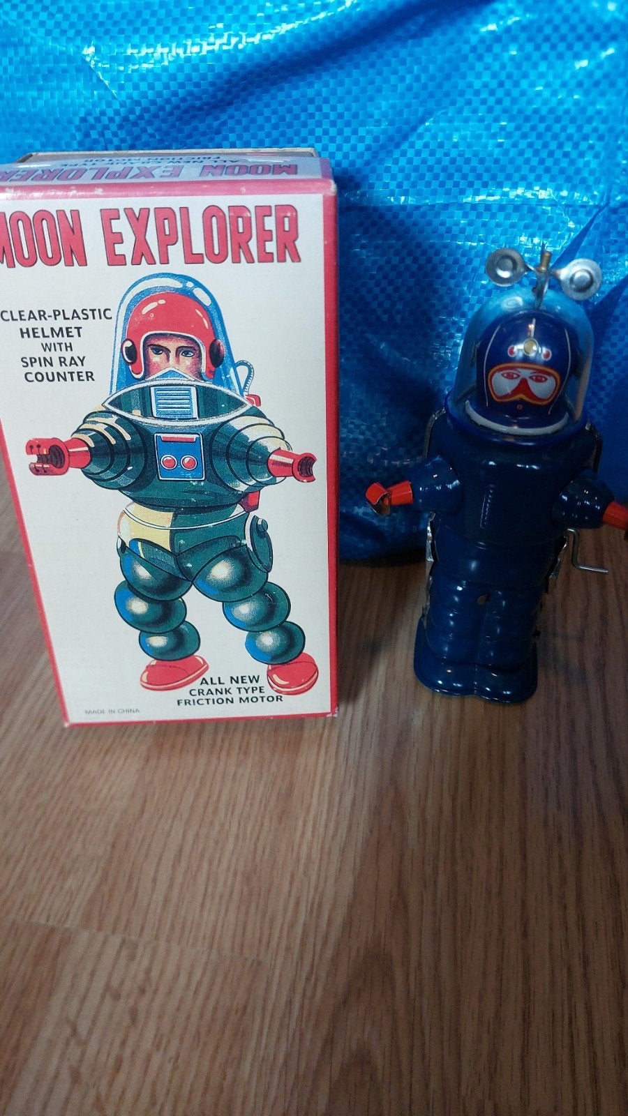 blikken robot, Antiek en Kunst, Ophalen of Verzenden