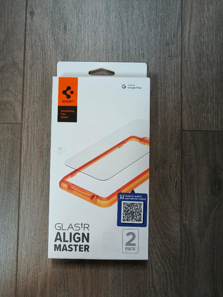 Spigen Screenprotector Pixel 7a Glas.tR AlignMaster, Telecommunicatie, Mobiele telefoons | Hoesjes en Frontjes | Overige merken