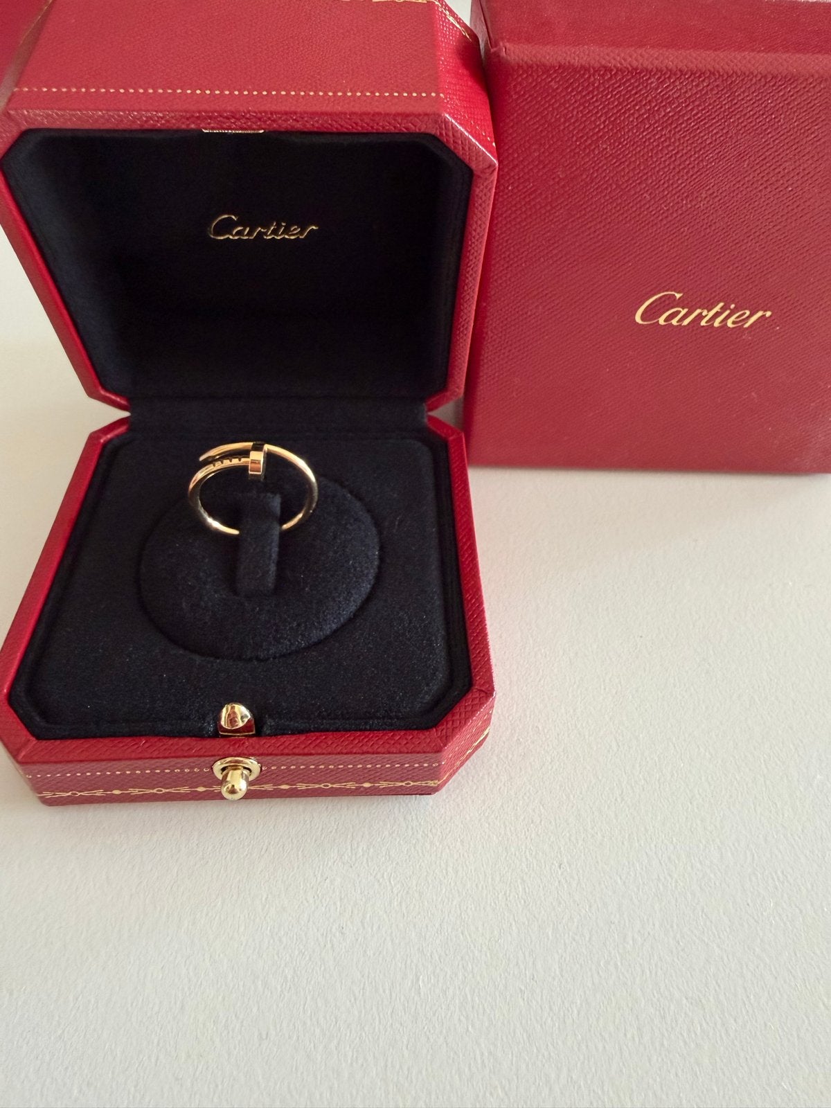 CARTIER - JUSTE UN CLOU-RING, SMALL MODEL - 54, Verzenden, Nieuw, Kleiner dan 17, Dame of Heer