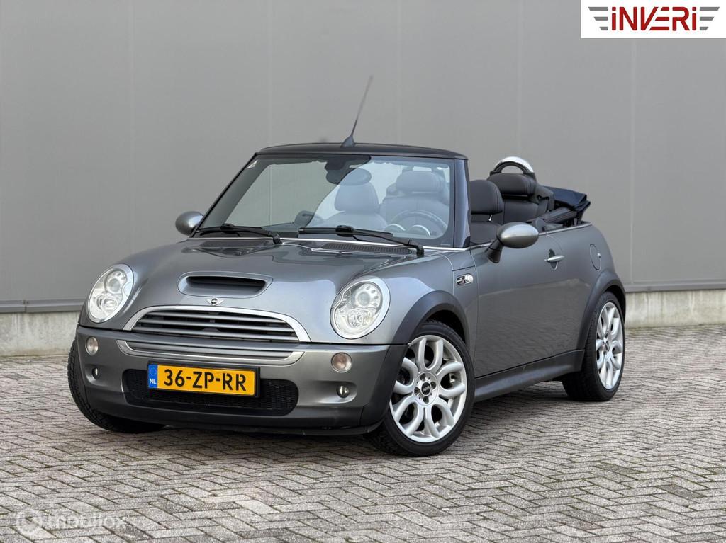 Mini Cabrio 1.6 Cooper S Chili| Navi | Leder | Clima | Vol!, Auto's, Mini, Voorwielaandrijving, Gebruikt, 4 cilinders, Cabriolet