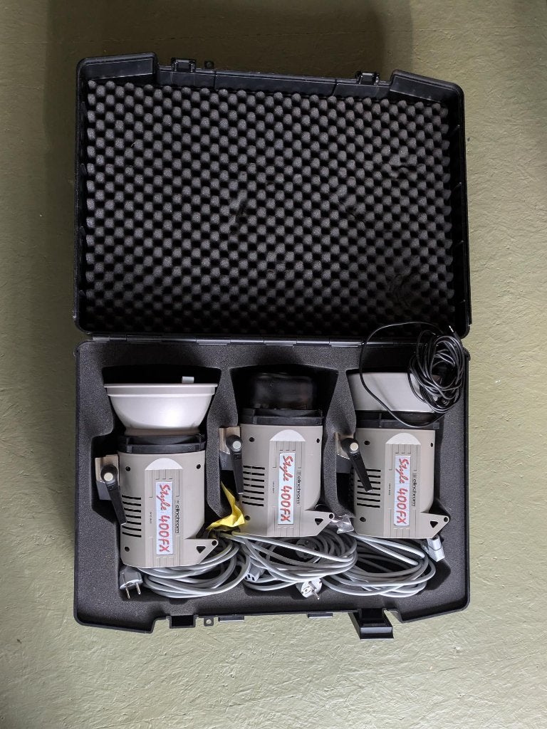 Fotostudio, Ophalen, Gebruikt, Inclusief grid, Elinchrom
