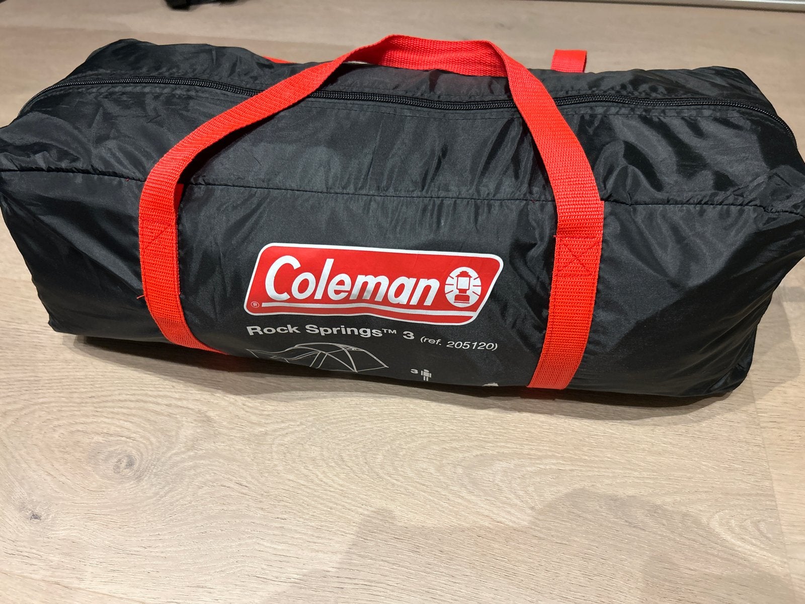 Coleman Rock Springs 3 Koepeltent - 3 Persoons, Ophalen of Verzenden, Zo goed als nieuw, Tot en met 3