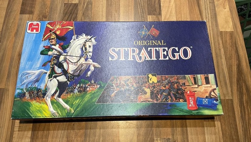 Stratego, Hobby en Vrije tijd, Gezelschapsspellen | Bordspellen, Een of twee spelers, Ophalen of Verzenden, Zo goed als nieuw