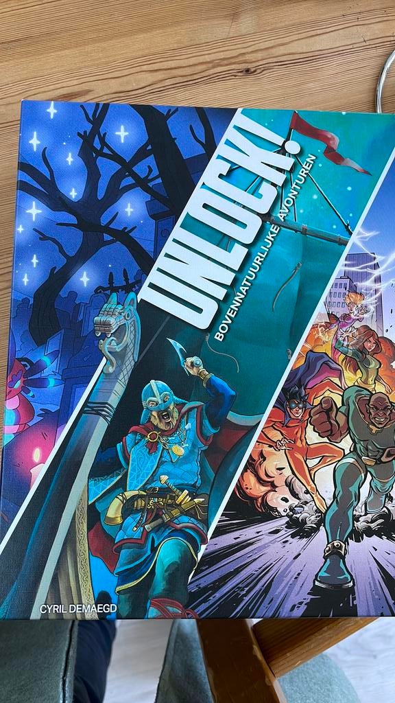 Unlock! Bovennatuurlijke avonturen, Ophalen, Zo goed als nieuw