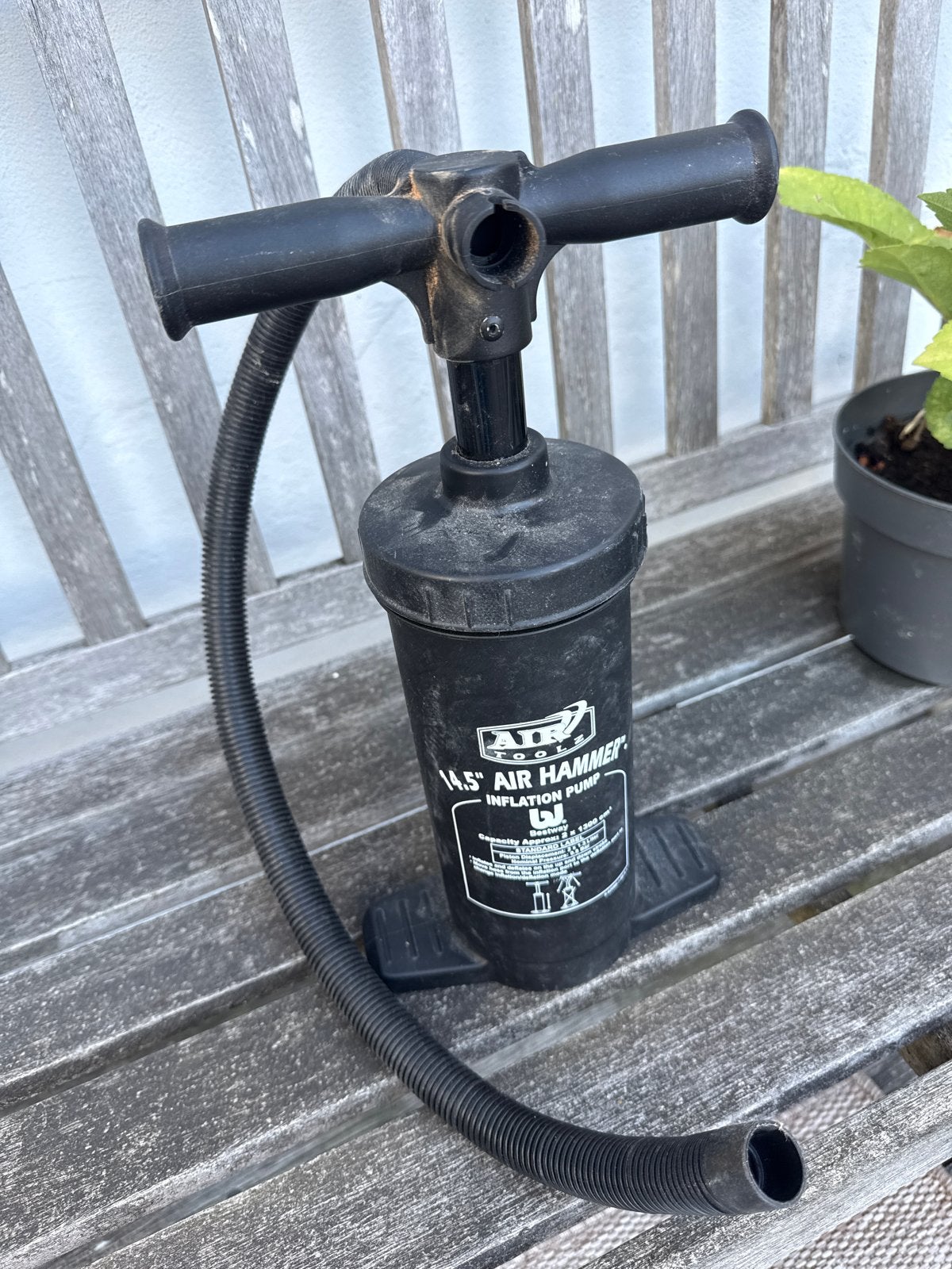 AIR TOOLS 14.5" AIR HAMMER bestway Opblaaspomp, Ophalen, Gebruikt