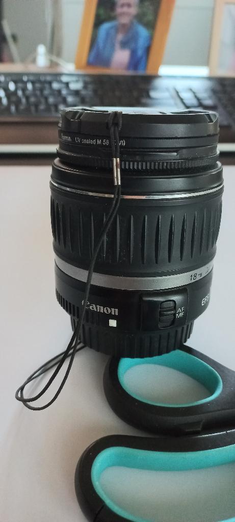 Canon EFS 18-55 mm, Audio, Tv en Foto, Fotografie | Lenzen en Objectieven, Ophalen, Gebruikt, Standaardlens, Zoom