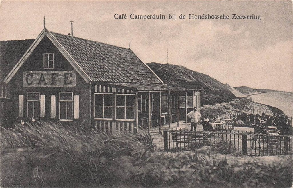 703-149-049 Cafe Camperduin bij de Hondsbossche Zeewering, Verzenden, Voor 1920, Noord-Holland