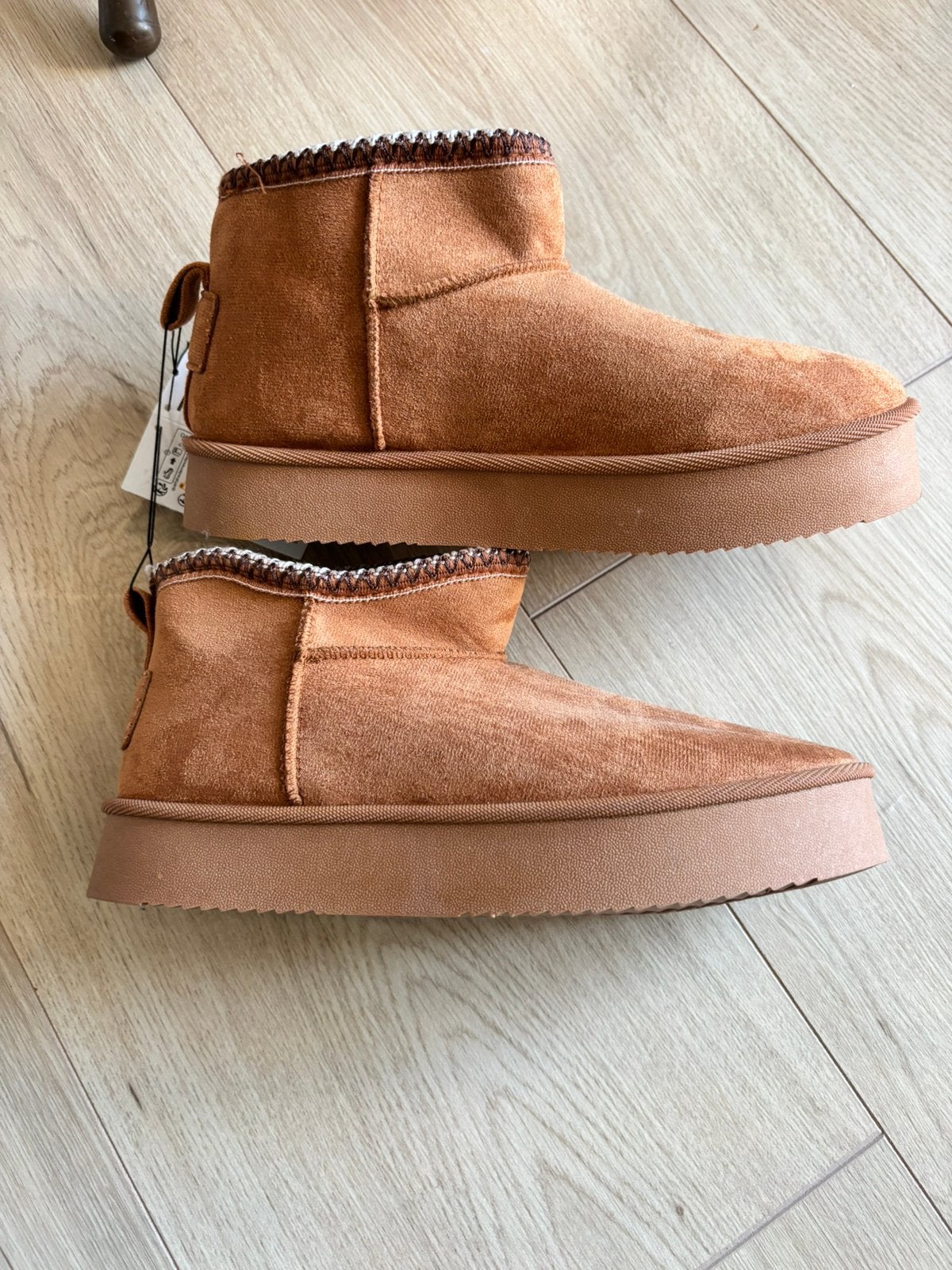Snowboats schoenen bootie, Bruin, Snowboots, Nieuw, Ophalen of Verzenden