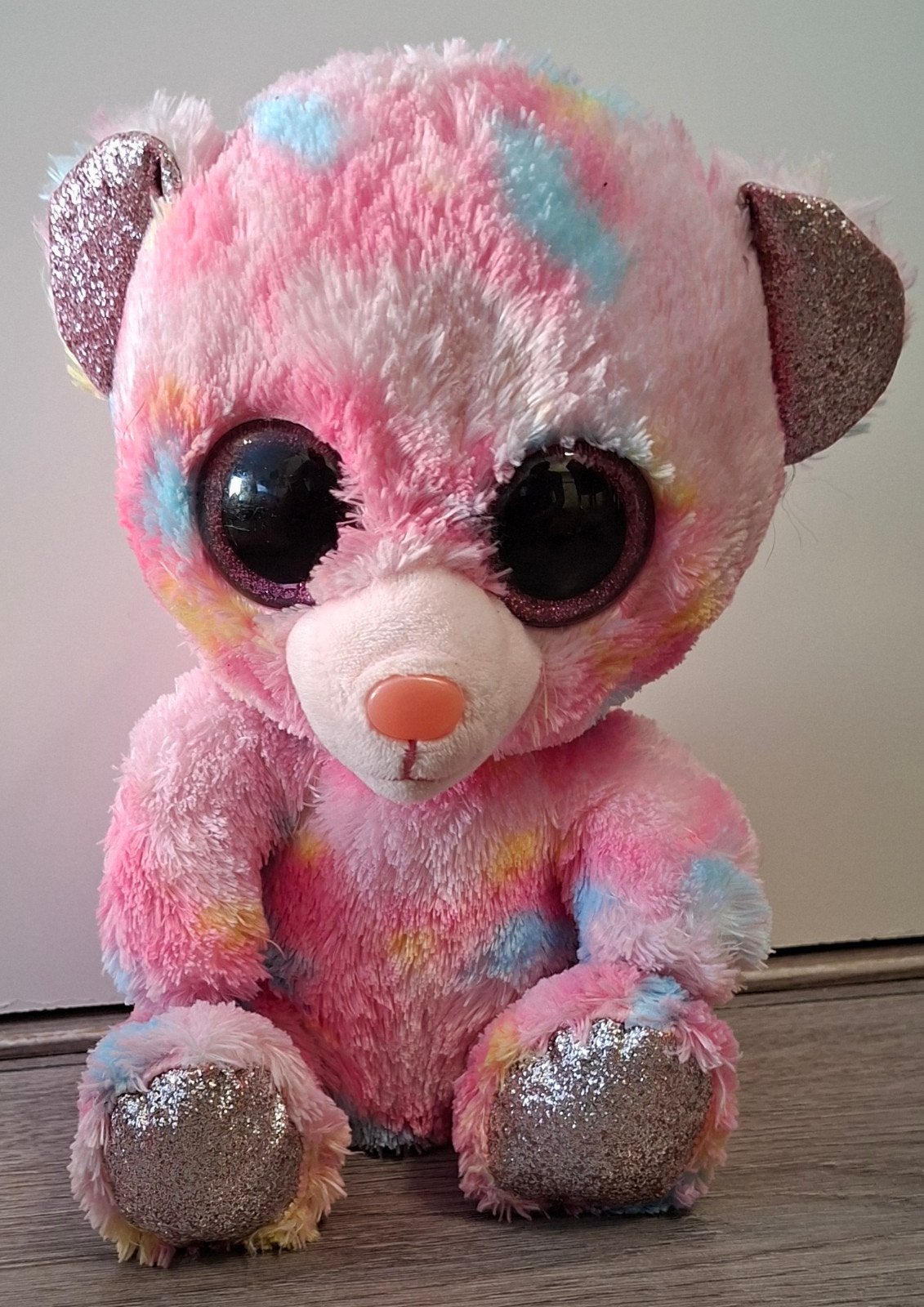 ty beanie boo beertje Franky 24 cm, Overige karakters, Beer, Ophalen of Verzenden, Zo goed als nieuw